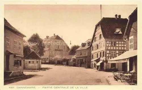 AK / Ansichtskarte DANNEMARIE__Dammerkirch_Alsace_68_Haut Rhin Partie centrale de la ville 
