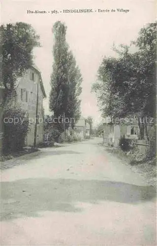 AK / Ansichtskarte Hindlingen_Entreigne_Hindglingen_68_Haut Rhin Entree du village 