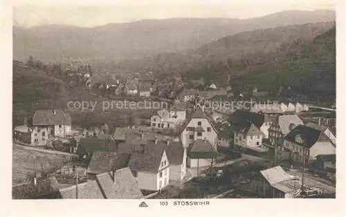 AK / Ansichtskarte Stosswihr_Stossweiler_Munster_Alsace_68_Haut_Rhin Vue generale et les Vosges 