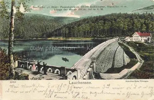AK / Ansichtskarte Lauchensee__Guebwiller_68_Alsace Vue generale 