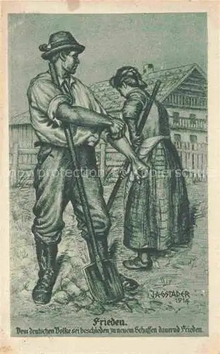 AK / Ansichtskarte Militaria_Deutschland Voelkerkrieg Deutsche Wehr Frieden  Militaria_Deutschland