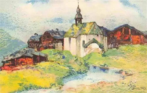 AK / Ansichtskarte FREY_Hugo_Kuenstlerkarte Selkingen Oberwallis 