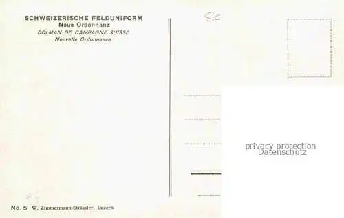 AK / Ansichtskarte Militaria_Schweiz Felduniform Genie Neue Ordonnanz  Militaria Schweiz