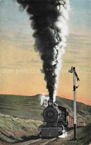 AK / Ansichtskarte Lokomotive_Eisenbahn_Railway   Publishing 