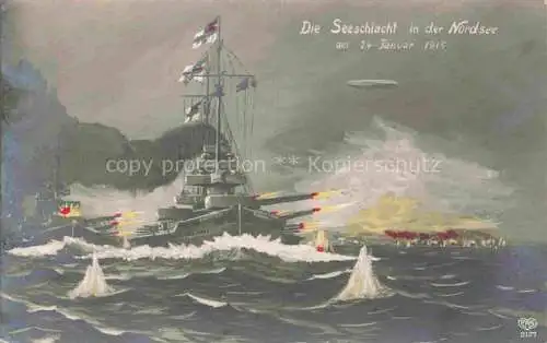 AK / Ansichtskarte Foto_EAS_Nr. 2127 Seeschlacht in der Nordsee  Foto_EAS_Nr.
