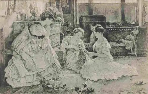 AK / Ansichtskarte Verlag_Salon_de_1909_Nr. 76 Michel Charles 