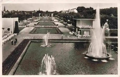 AK / Ansichtskarte Grugapark GRUGA Ausstellungspark EssEN Ruhr Farbenterrasse Leuchtfontoene 