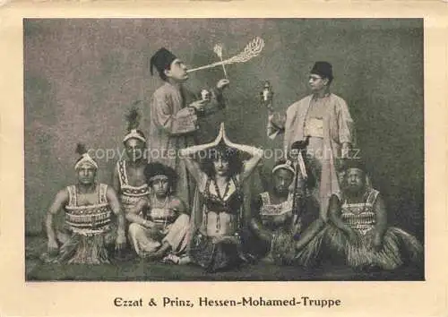 AK / Ansichtskarte Tanz_Taenzer_Dance_Baile   Ezzat Prinz Hessen Mohamed Truppe 