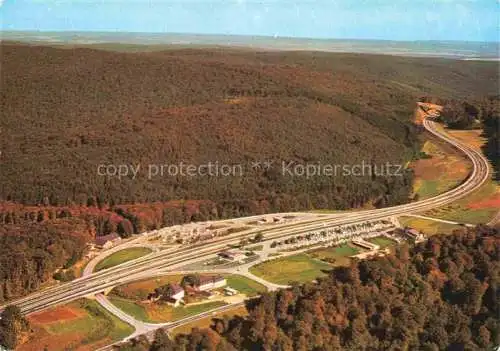 AK / Ansichtskarte Autobahn_Autostrada_Autoroute_Highway Rasthaus im Spessart Motel Rohrbrunn Aschaffenburg  