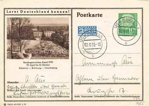 AK / Ansichtskarte Bundesgartenschau_BUGA Kassel Lerne Deutschland kennen 