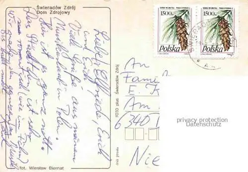 AK / Ansichtskarte Bad Flinsberg Swieradow Zdroj PL Dom Zdrojoey Kurhaus