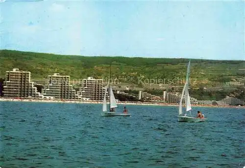 AK / Ansichtskarte Albena BG Kurort Segelbote Stadtansicht 