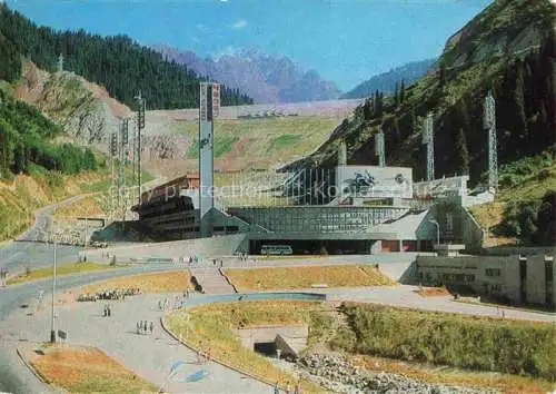 AK / Ansichtskarte Alma-Ata Almaty Kasachstan Sport Zentrum Medeo 