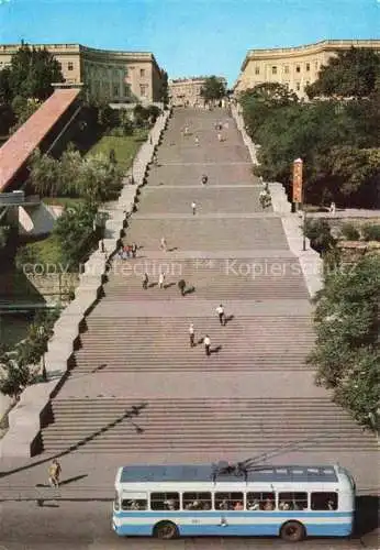 AK / Ansichtskarte Odessa  Odeca Ukraine Potemkinskaja Treppe 