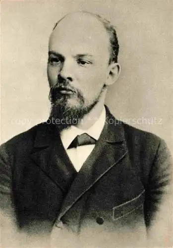 AK / Ansichtskarte LENIN Wladimir Iljitsch Politik Politics Politique San Petersburg 