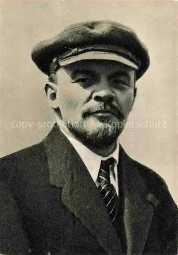 AK / Ansichtskarte LENIN Wladimir Iljitsch Politik Politics Politique Moskau Mai 