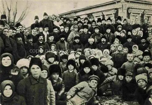 AK / Ansichtskarte LENIN Wladimir Iljitsch Politik Politics Politique N.K. Krupskaya Dorf Kashino