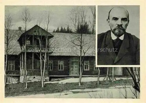 AK / Ansichtskarte LENIN Wladimir Iljitsch Politik Politics Politique Haus Polen Belom Dunajze Poronina
