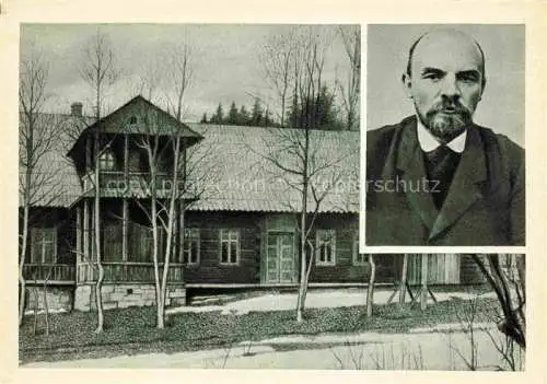 AK / Ansichtskarte LENIN Wladimir Iljitsch Politik Politics Politique Polen Haus Belij Dunajze Poronina Wohnhaus