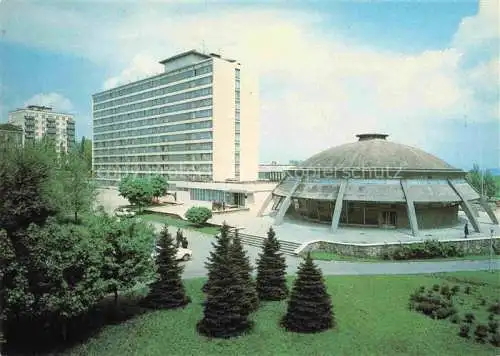 AK / Ansichtskarte Donezk Ukraina Hotel Schahtjoer Press Center