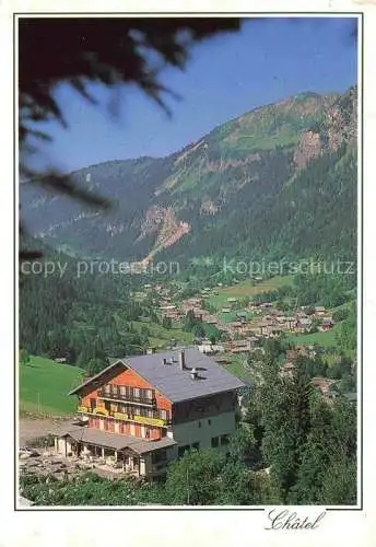 AK / Ansichtskarte Chatel_Thonon les Bains_74_Haute Savoie Station des Portes du Soleil Hotel Bellevue 