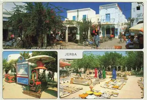 AK / Ansichtskarte Jerba Djerba Tunesie Houmet Souk Bazar