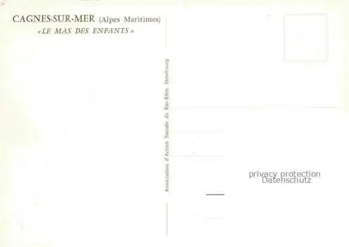 AK / Ansichtskarte Cagnes sur Mer_06_Alpes Maritimes Le Mas des Enfants 