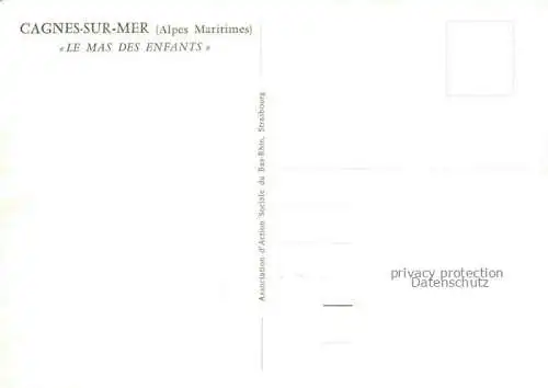 AK / Ansichtskarte Cagnes sur Mer_06_Alpes Maritimes Le Mas des Enfants 
