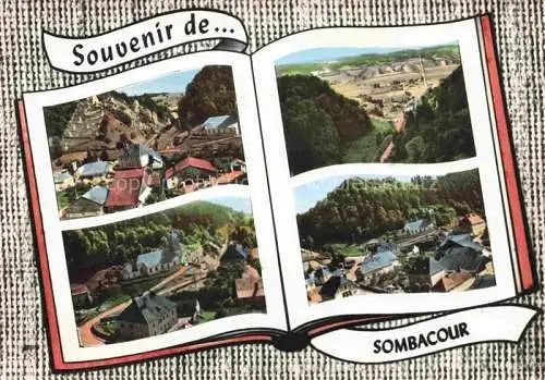 AK / Ansichtskarte Sombacour Vue partielle aerienne Sombacour