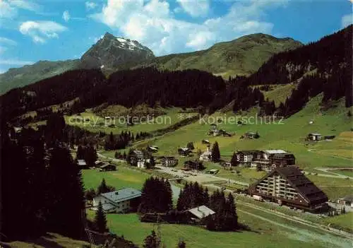 AK / Ansichtskarte Gargellen Montafon Vorarlberg AT mit Madrisa und Schafberg