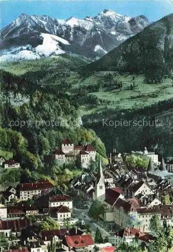 AK / Ansichtskarte Feldkirch  Vorarlberg AT mit Schattenburg und Gurtisspitze