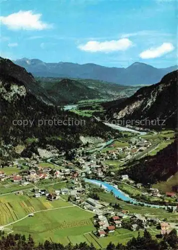 AK / Ansichtskarte Scharnitz Fliegeraufnahme mit Mittenwald