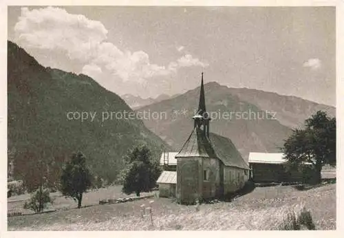 AK / Ansichtskarte Truns_Trun_Surselva_GR Kapelle St Katharina 