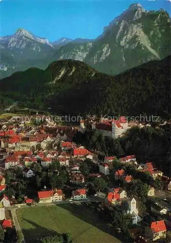 AK / Ansichtskarte Fuessen am Lech Allgaeu Bayern mit Hohem Straussberg