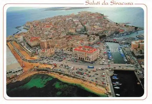 AK / Ansichtskarte SIRACUSA Syrakus Sicilia IT Fliegeraufnahme