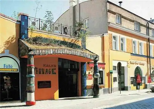 AK / Ansichtskarte WIEN AT Hundertwasser Village Kegelgasse