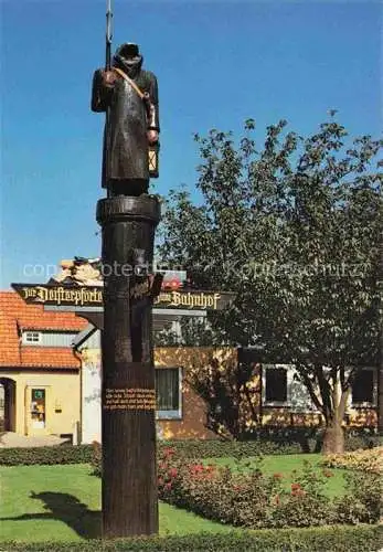 AK / Ansichtskarte Springe Deister Hannover Ratsnachtwaechter Heinrich Statue Denkmal