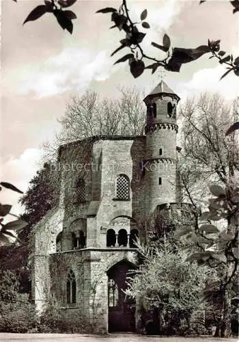 AK / Ansichtskarte Mettlach Alter Turm Grabkirche erbaut um 994