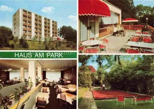 AK / Ansichtskarte Deuz Netphen Siegen-Wittgenstein NRW Kurheim Hotel Pension Haus am Park