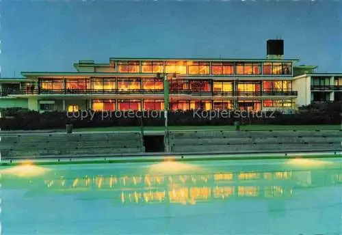 AK / Ansichtskarte Ronneby Sweden Ronneby brunn Kurhaus Freibad