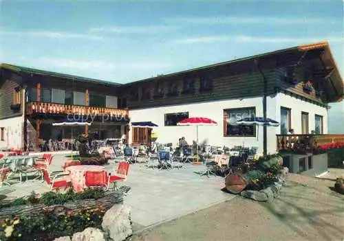 AK / Ansichtskarte Bad Sachsa Osterode Harz Hotel Berghof Ravensberg Terrasse