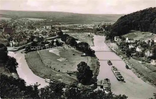 AK / Ansichtskarte Hann Muenden Hannoversch Muenden Goettingen Dreifluessestadt Blick vom Dingelstedt Pressel Denkmal