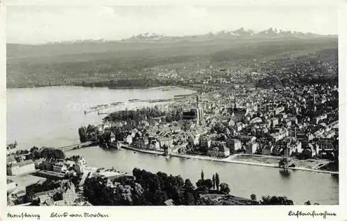 AK / Ansichtskarte KONSTANZ Bodensee BW Fliegeraufnahme