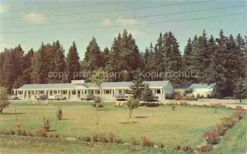 AK / Ansichtskarte Webbwood Ontario Canada Mitchs Motel