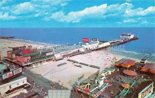 AK / Ansichtskarte Atlantic City New Jersey USA Steel Pier Fliegeraufnahme
