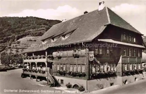 AK / Ansichtskarte Glottertal Schwarzwald Gasthaus zum goldenen Engel
