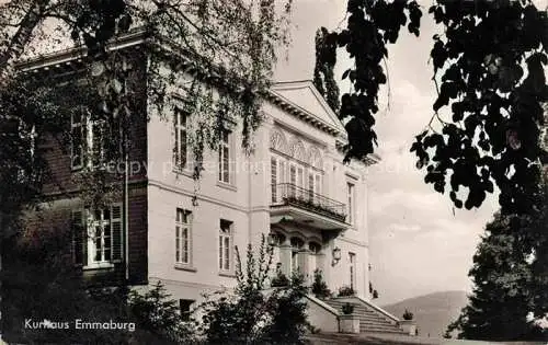 AK / Ansichtskarte Laasphe BAD LAASPHE Kurhaus Emmaburg