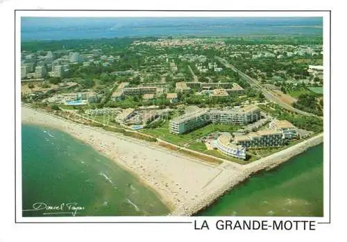 AK / Ansichtskarte La_Grande Motte_34 Vue aerienne Quartier le Point Zero 