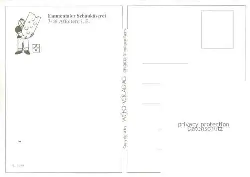 AK / Ansichtskarte Affoltern_ZH Emmentaler Schaukaeserei Affoltern ZH