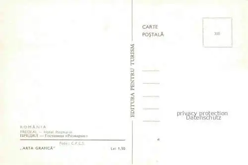 AK / Ansichtskarte Predeal Romania Hotel Rozmarin